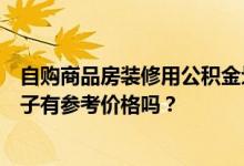 自购商品房装修用公积金划算吗？有人知道用公积金装修房子有参考价格吗？
