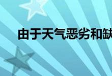 由于天气恶劣和缺乏库存 房屋销售下降