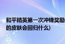 和平精英第一次冲锋奖励在哪里领取(2021年春节和平精英的皮肤会回归什么)