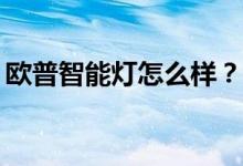 欧普智能灯怎么样？谁知道欧普灯具怎么样？