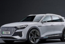 2024年奥迪Q6etron前端在最新的照片中完全被发现