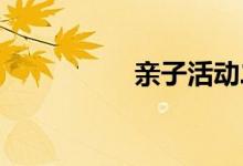 亲子活动二虎游戏教案