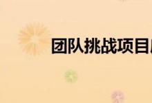 团队挑战项目扁铁单车游戏教案