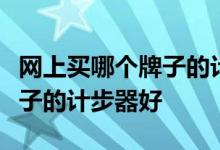 网上买哪个牌子的计步器好？请告诉我哪个牌子的计步器好