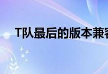 T队最后的版本兼容内存和PCIe 4.0存储