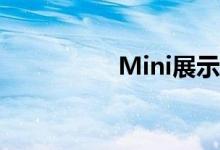 Mini展示硬核电子标杆