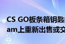 CS GO板条箱钥匙由于欺诈活动而无法在Steam上重新出售或交易