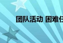 团队活动 困难任务 游戏体验和感知