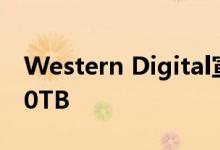 Western Digital宣布其高容量驱动器高达20TB