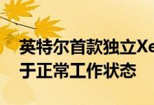 英特尔首款独立Xe图形卡已正式上市目前处于正常工作状态