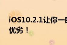 iOS10.2.1让你一眼便知你的iPhone电池的优劣！
