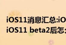 iOS11消息汇总:iOS11 beta2惊现漏洞?升级iOS11 beta2后怎么降级?