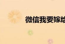 微信我要嫁给你的动态表情包