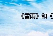 《雷雨》和《白玉驹》哪个好？
