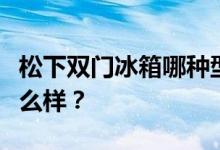 松下双门冰箱哪种型号最好？松下双门冰箱怎么样？
