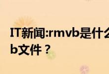 IT新闻:rmvb是什么文件格式？如何打开rmvb文件？
