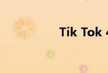 Tik Tok 4.24流行壁纸