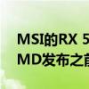 MSI的RX 5500 XT游戏和Mech图形卡在AMD发布之前就被发现