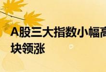 A股三大指数小幅高开，基建、电力、锂矿板块领涨