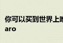 你可以买到世界上唯一的雪佛兰eCOPO Camaro