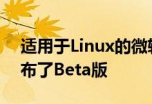 适用于Linux的微软MicrosoftEdge正式发布了Beta版