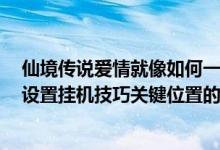 仙境传说爱情就像如何一见钟情 设置挂机技能的关键位置 设置挂机技巧关键位置的策略