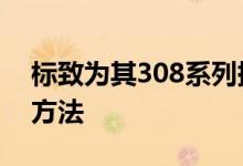 标致为其308系列提供了一个切口-不止一种方法