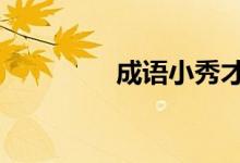 成语小秀才19个通关答案