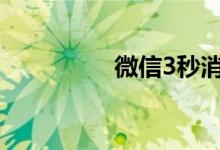 微信3秒消失文字表情包