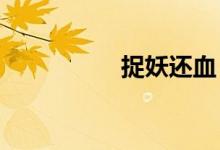 捉妖还血 什么是妖灵？