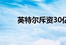 英特尔斥资30亿美元扩建D1X工厂