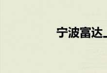 宁波富达上演“地天板”