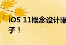 iOS 11概念设计曝光 这才是iOS应该有的样子！