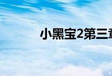 小黑宝2第三章第五关通关攻略