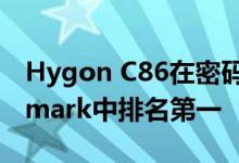 Hygon C86在密码术SiSoft Ranker Benchmark中排名第一
