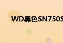 WD黑色SN750SSD获得PCIe4.0版本