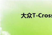 大众T-Cross已完成最终测试