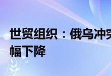 世贸组织：俄乌冲突或致今年全球贸易增速大幅下降