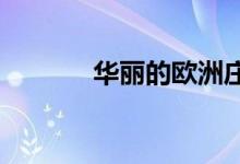 华丽的欧洲庄园味道值得装瓶
