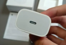 苹果双USBC35W电源适配器的第一张图片据称在网上泄露