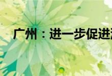 广州：进一步促进汽车平行进口试点工作