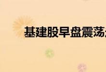 基建股早盘震荡走低，东华科技跌停
