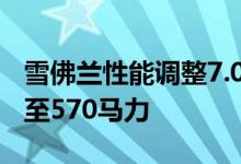 雪佛兰性能调整7.0升LS427/570板条箱电机至570马力