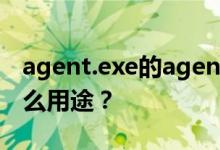 agent.exe的agent.exe进程是什么？它有什么用途？