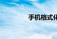 手机格式化如何恢复照片