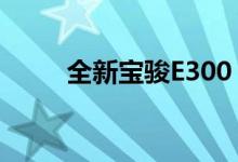 全新宝骏E300 EV在国内正式发布