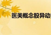 医美概念股异动拉升，奥园美谷涨停