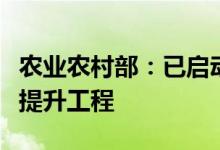 农业农村部：已启动实施国家大豆和油料产能提升工程