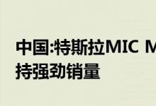 中国:特斯拉MIC Model 3将在2020年7月保持强劲销量