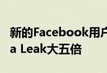 新的Facebook用户数据泄漏比剑桥Analytica Leak大五倍